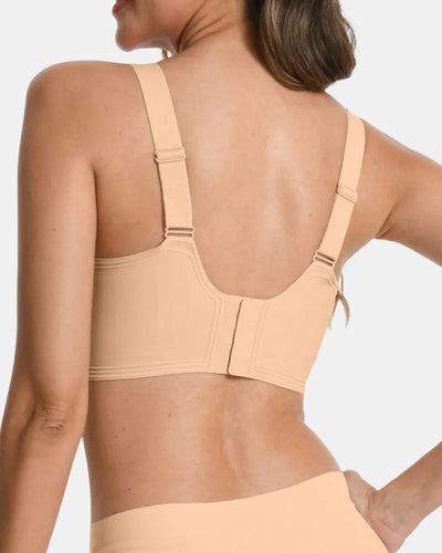Women's Push Up Wireless Full Coverage Seamless Jelly Bra - Light Nude - Soft Intention-3