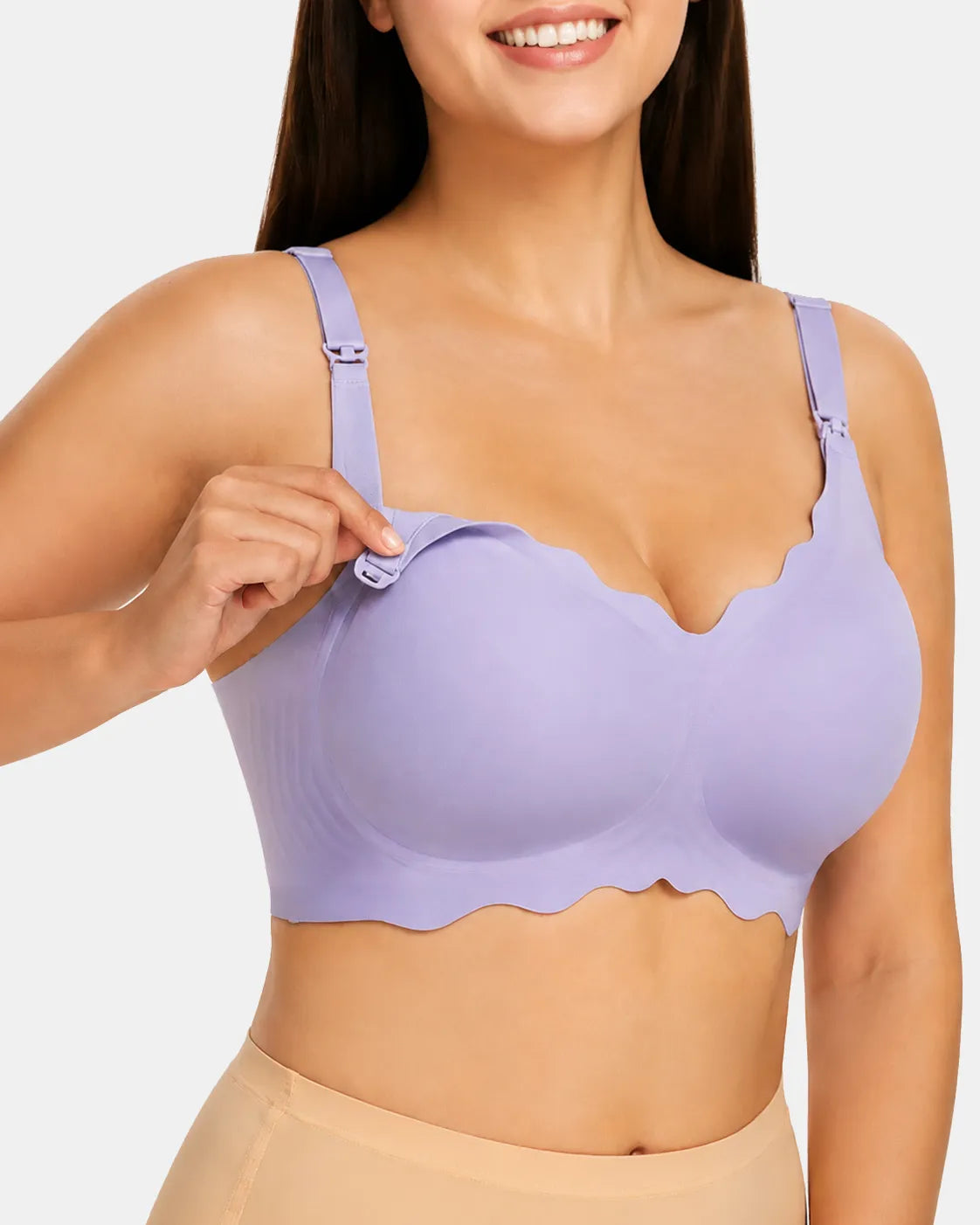 Scallop Nursing Bra