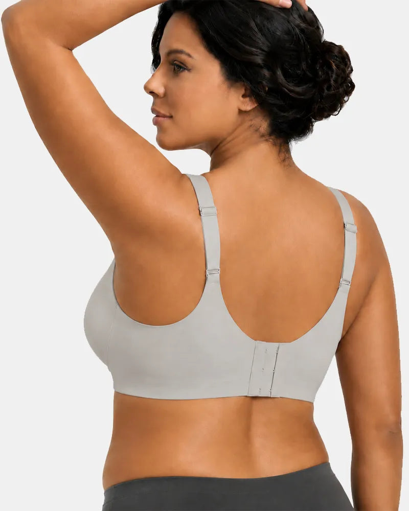 Scalloped Seamless Nursing Bra with Easy Clips
