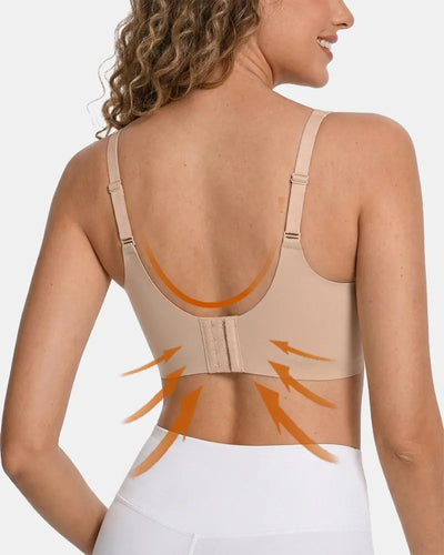 Women's Seamless Lift Jelly Bra Breathable Teardrop Hollow - Soft Intention-Details-2