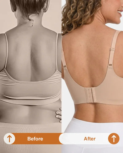 Women's Seamless Lift Jelly Bra Breathable Teardrop Hollow - Soft Intention-Details-4
