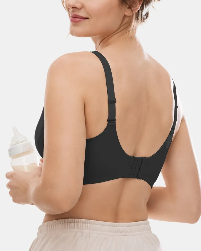 Seamless Nursing Bra with Easy Clips