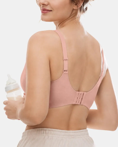 Seamless Nursing Bra with Easy Clips
