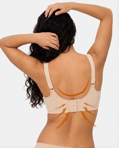 Seamless Nursing Bra with Effortless Pumping Support