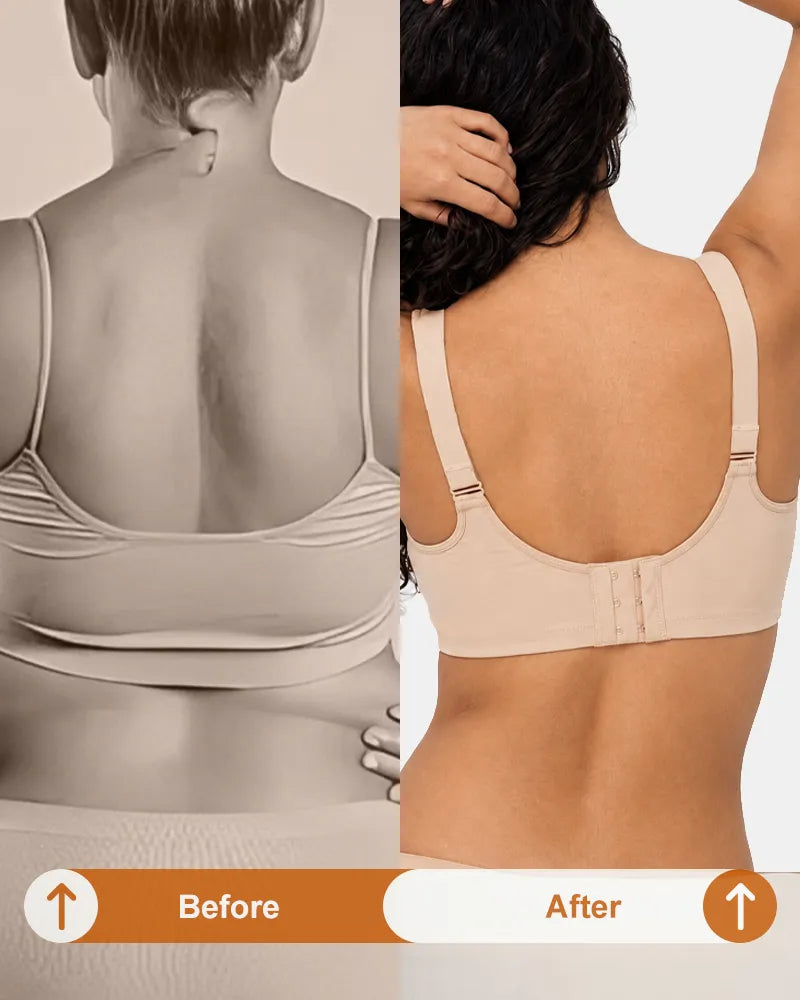 Seamless Nursing Bra with Effortless Pumping Support