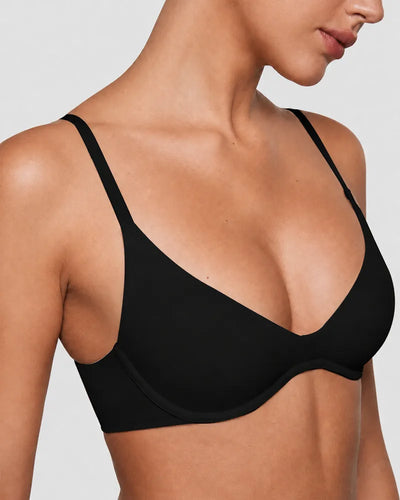 Unpadded Balconette Bra with Natural Lift