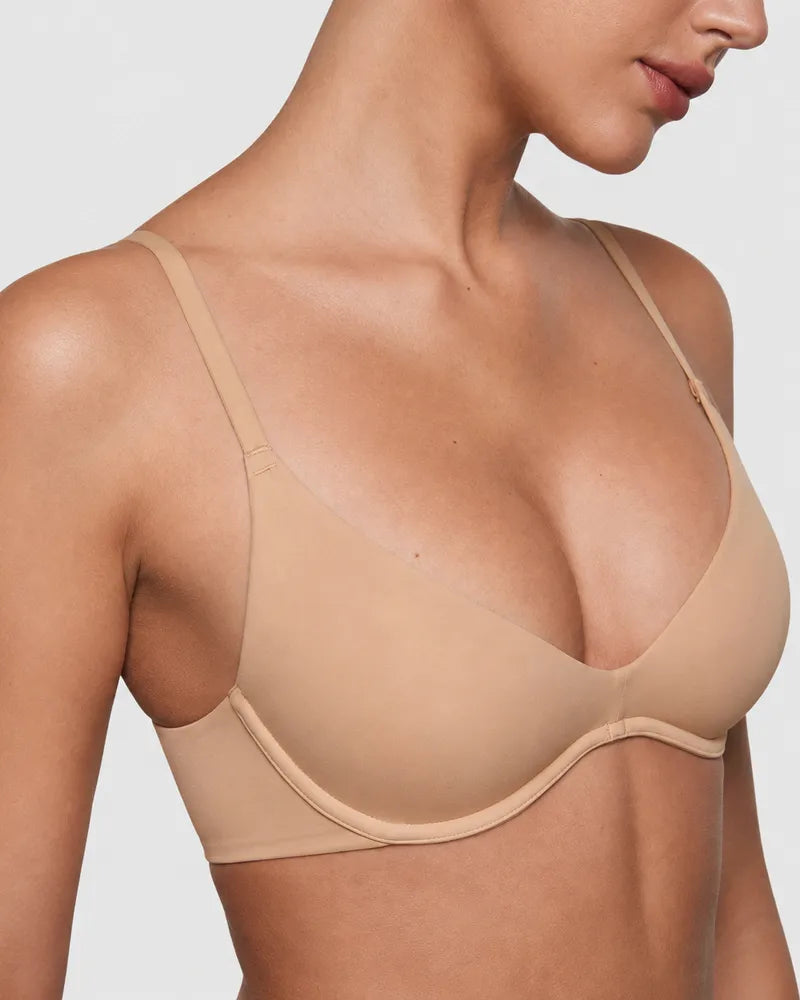 Unpadded Balconette Bra with Natural Lift