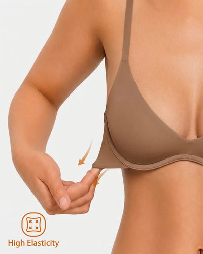 Unpadded Balconette Bra with Natural Lift