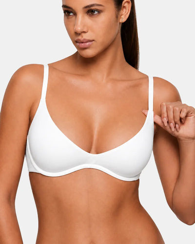 Unpadded Balconette Bra with Natural Lift