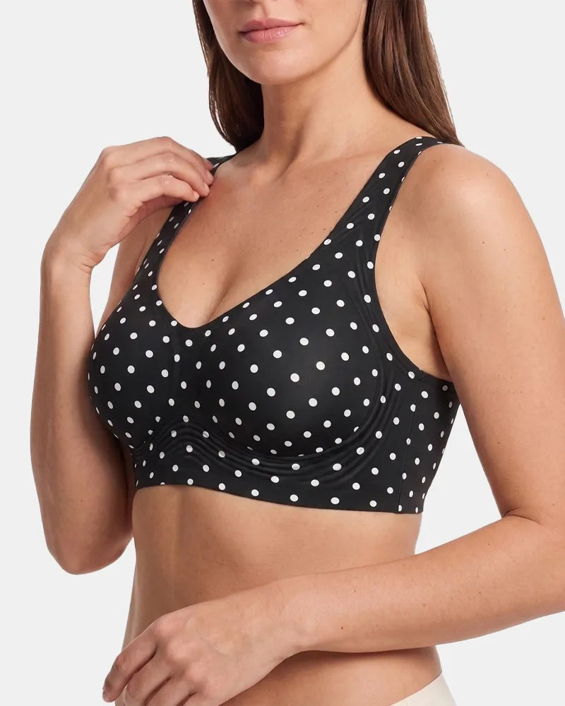 Lightly Lined Fixed Cup Jelly Bra, S-6XL