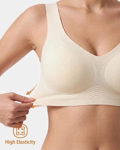 Women's Upgraded Summer Jelly Wireless T-Shirt Bra - Soft Intention-Details-5