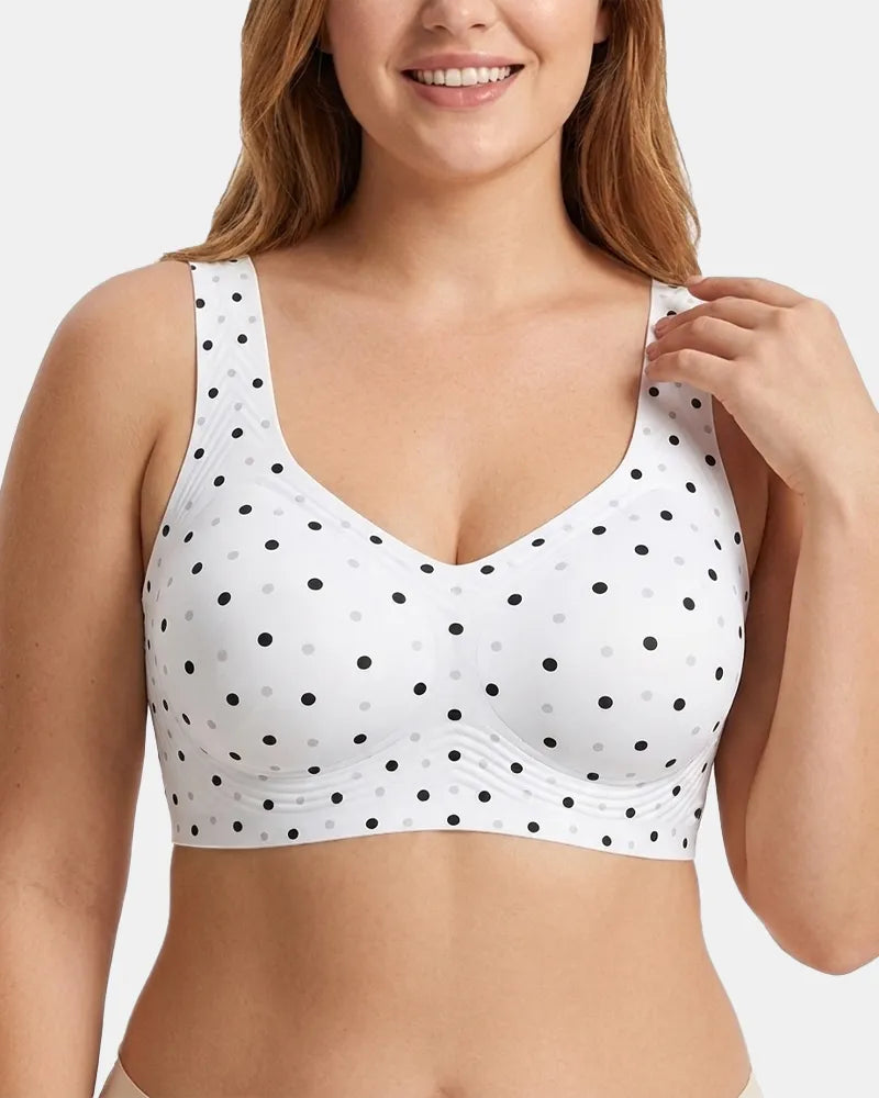 Lightly Lined Fixed Cup Jelly Bra, S-6XL