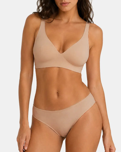 V Neck Matching Set