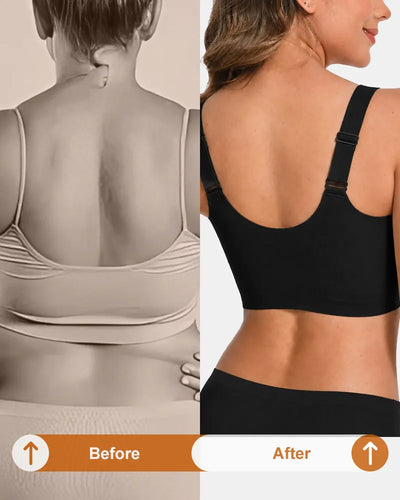 Women's Wireless Front Zipper Bra - Soft Intention-Details-4