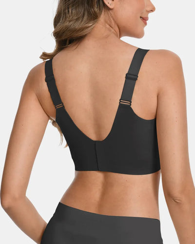 Women's Wireless Full Coverage Jelly Bra - Black - Soft Intention-3