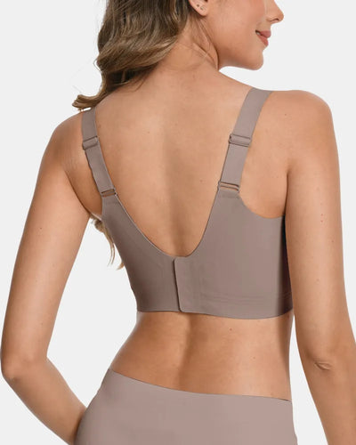 Women's Wireless Full Coverage Jelly Bra - Gray - Soft Intention-3