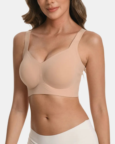 Women's Wireless Full Coverage Jelly Bra - Light Nude - Soft Intention-2