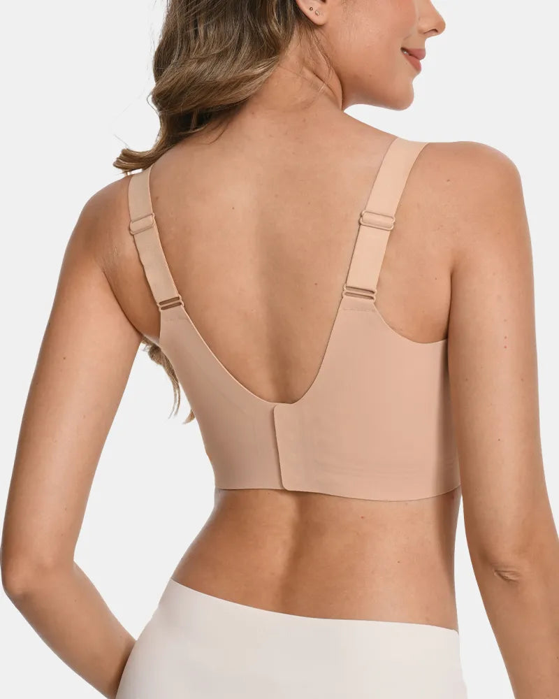 Women's Wireless Full Coverage Jelly Bra - Light Nude - Soft Intention-4