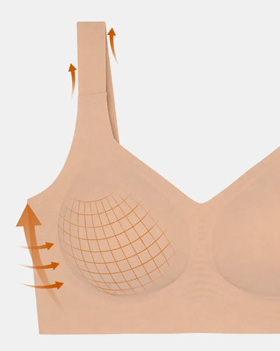 Women's Wireless Full Coverage Jelly Bra - Soft Intention-Details-8